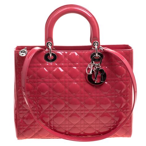 lady dior large patent leather|Lady Dior patent leather.